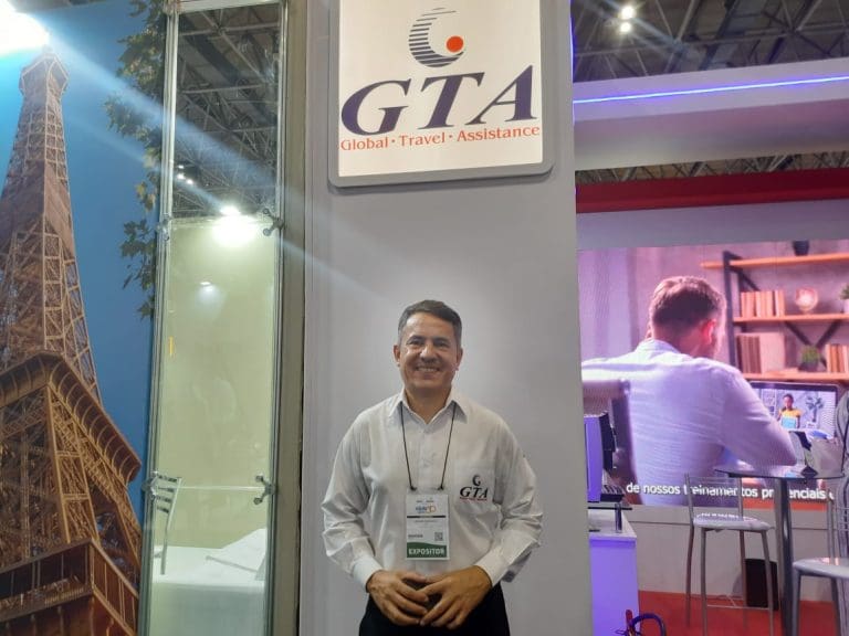 Gilson Popazoglo, diretor comercial da GTA, na ABAV EXPO