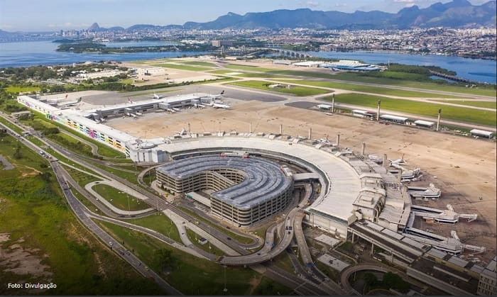 RIOgaleão realizará Simulado de Emergência: foto aérea do aeroporto