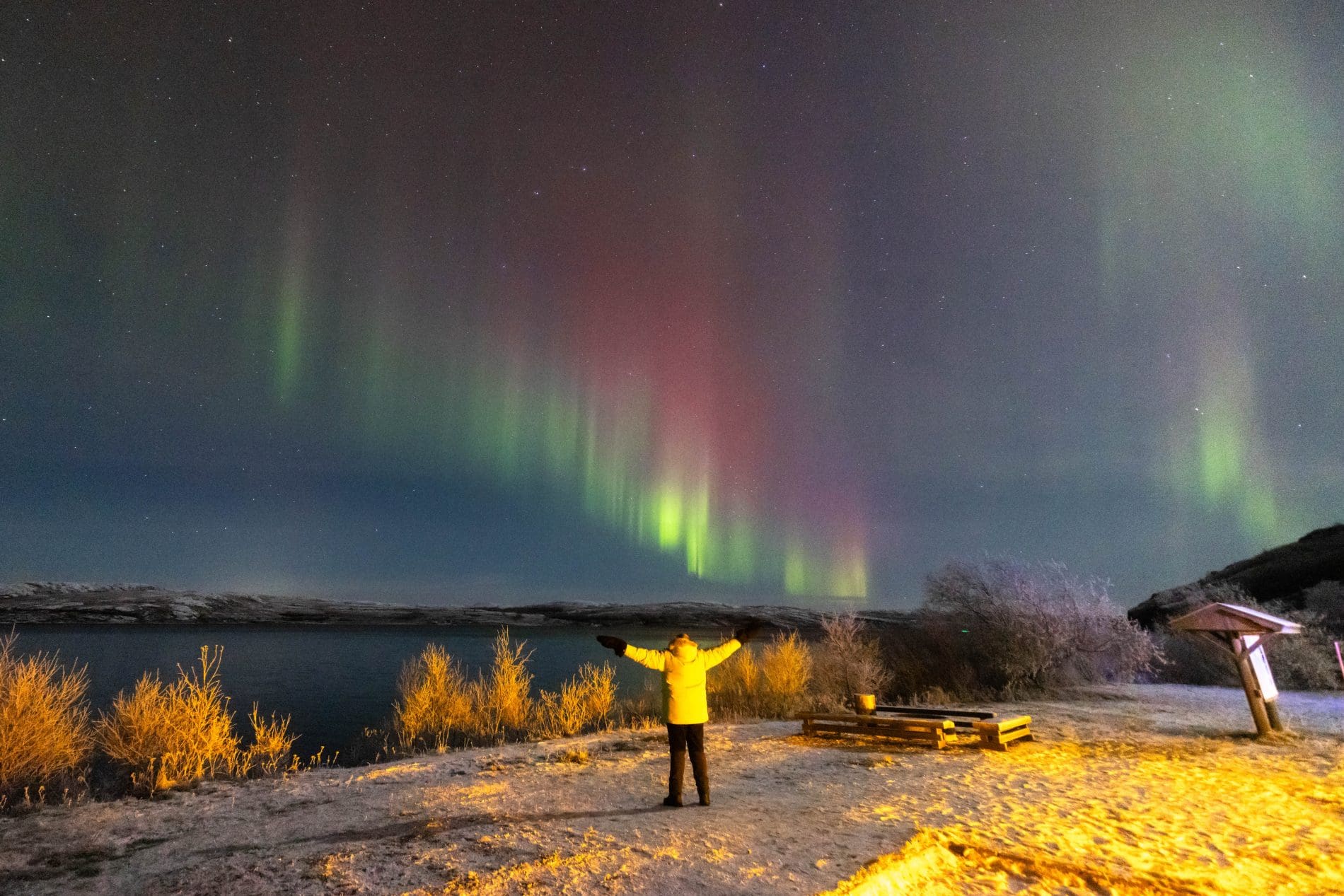 Curitibano alcança a marca de 85 expedições da aurora boreal