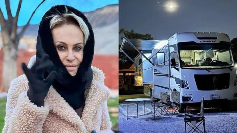 Ana Maria Braga em sua viagem de motorhome pelos EUA