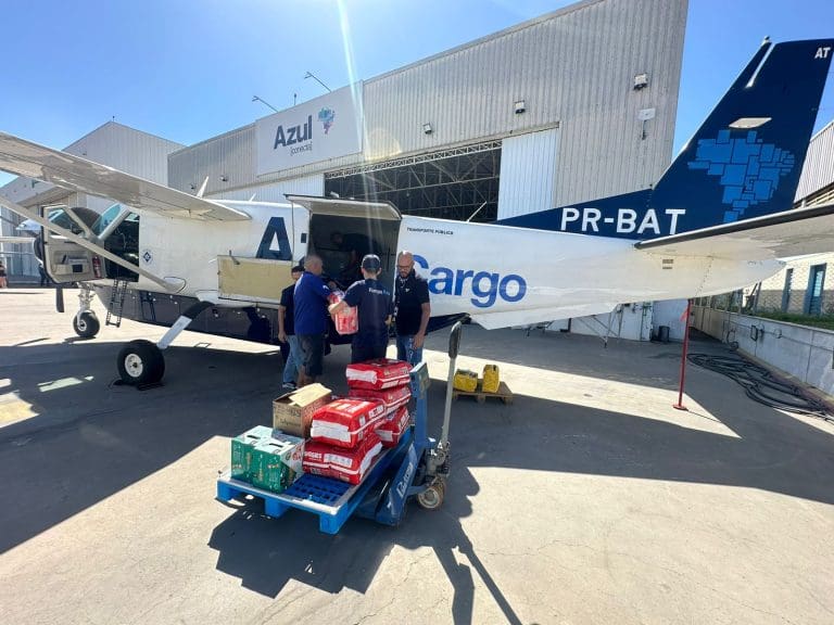 Aeronave Cessna Grand Caravan cargueira da Azul - Foto: Divulgação