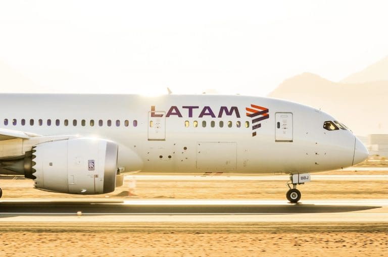 Aeronave da LATAM - Foto: Divulgação