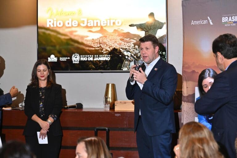 Em Miami, secretário de Estado de Turismo do Rio de Janeiro, Gustavo Tutuca, capacita agentes e operadores do mercado norte-americano_ - Foto: Ascom Setur-RJ