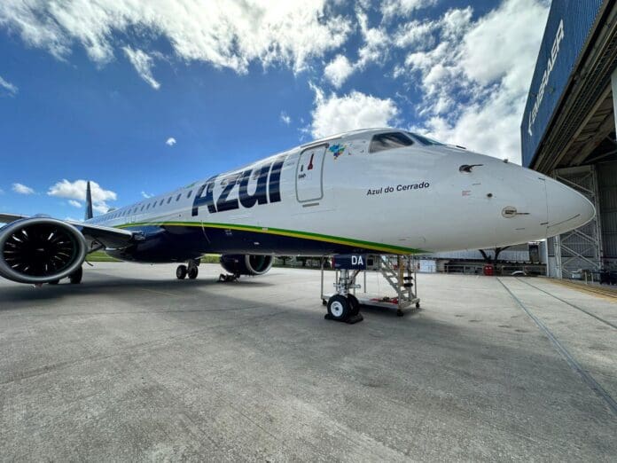 Novas aeronaves Embraer 195-E2 da Azul - Foto: divulgação