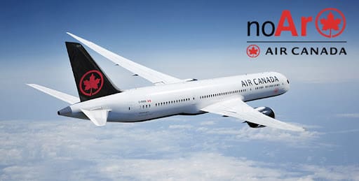 Foto: site oficial da Air Canada no Brasil