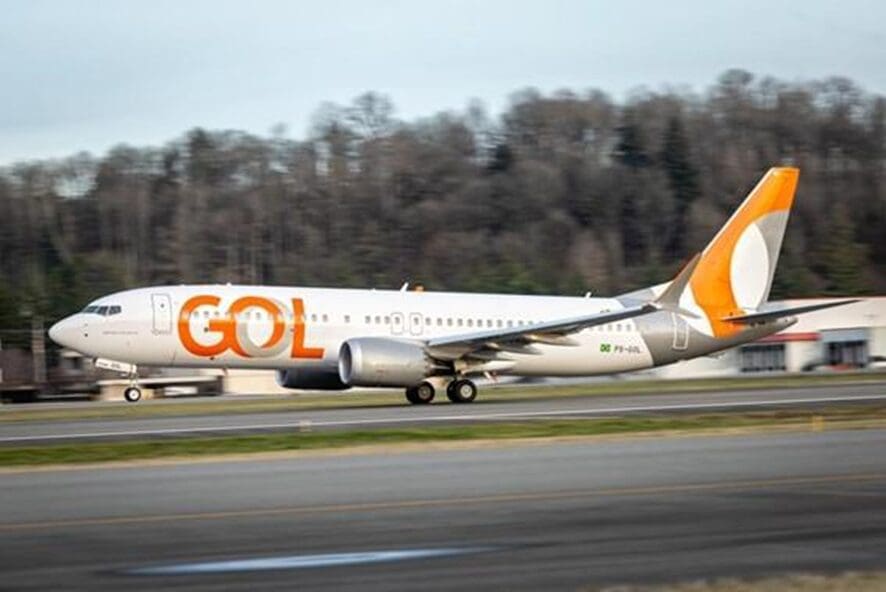 Boeing 737 MAX 8 da GOL (Foto: Divulgação GOL)