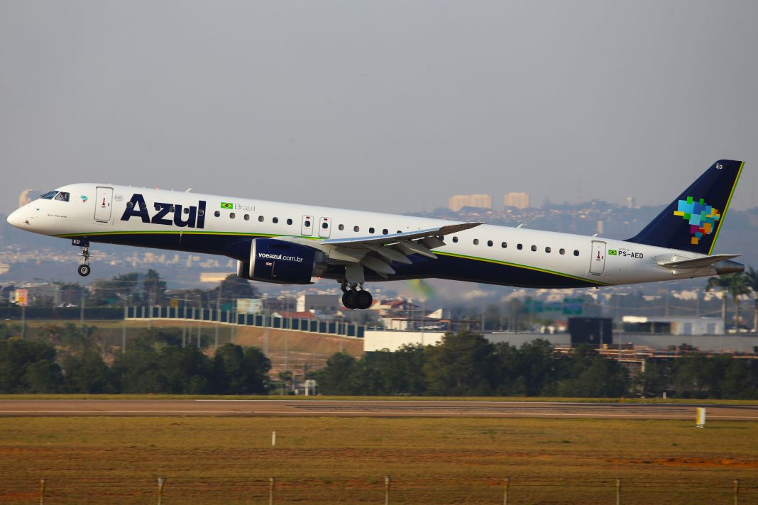 Aeronave Embraer E2 - Foto: divulgação Azul