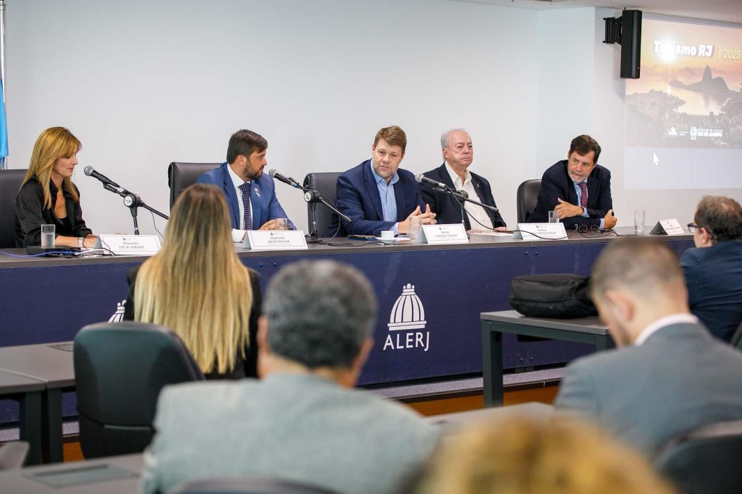 O secretário de Estado de Turismo, Gustavo Tutuca, apresentou os resultado do turismo - Crédito: João Miguel Junior