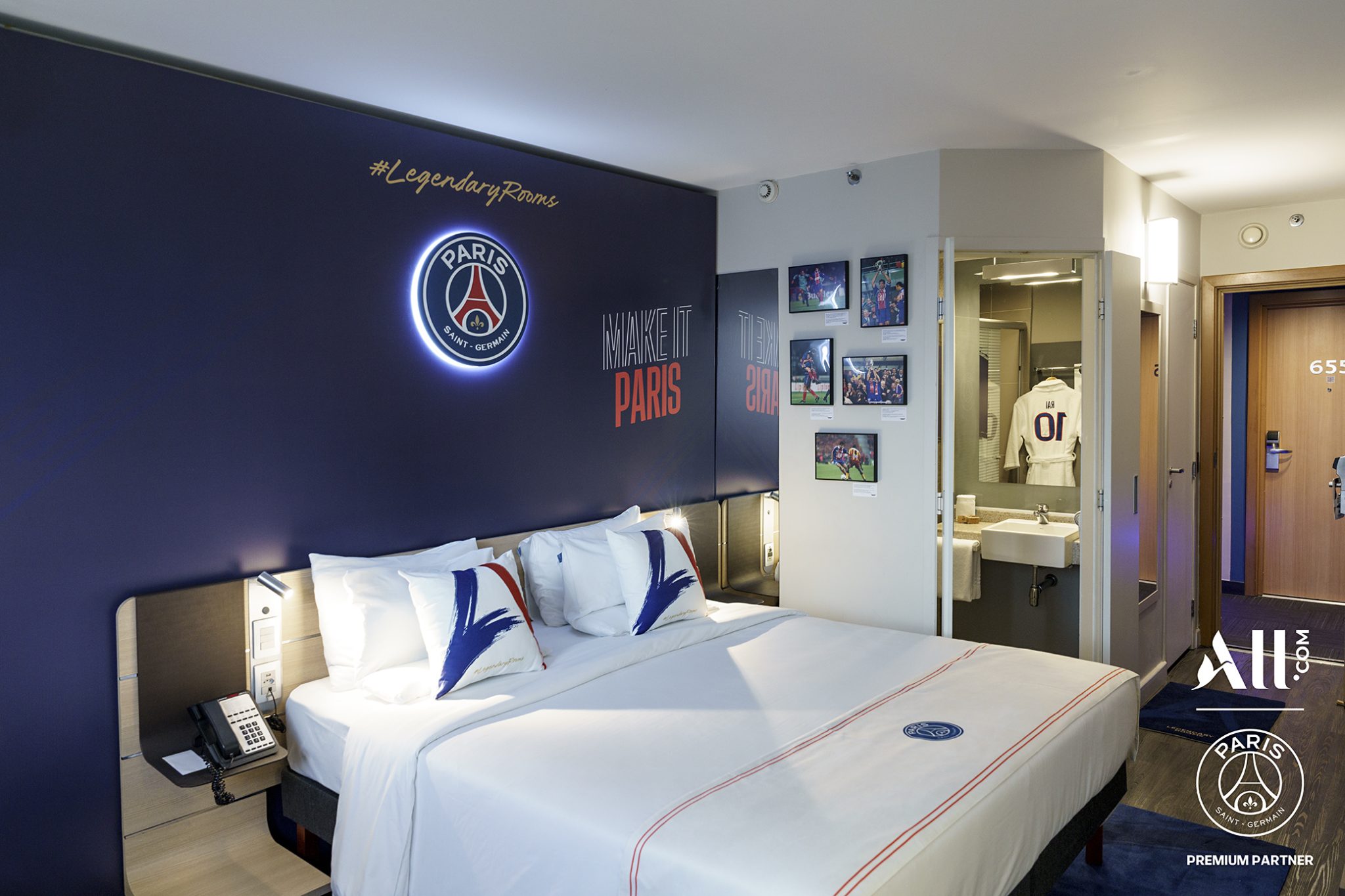 Os hóspedes do Legendary Room podem esperar uma jornada personalizada que une a emoção do futebol à hospitalidade característica do Novotel - Foto: divulgação Accor