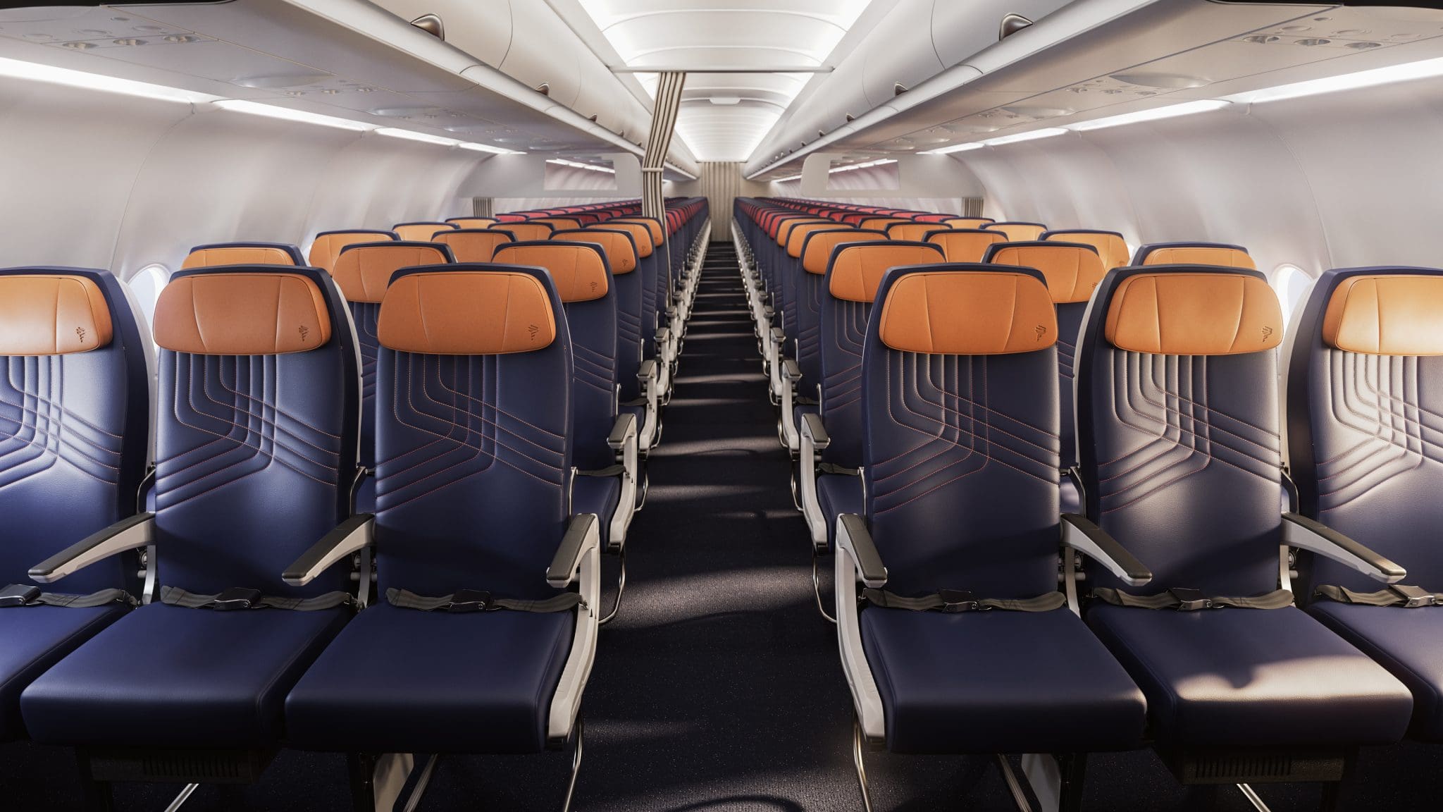 Trabalhos de modernização (retrofit) começaram no mês de maio e previsão é que sejam concluídos entre o final de 2026 e o início de 2027. Estimativa é que essas aeronaves estejam operando em rotas domésticas e regionais nos mercados do Equador, Peru e Brasil - Foto: divulgação 