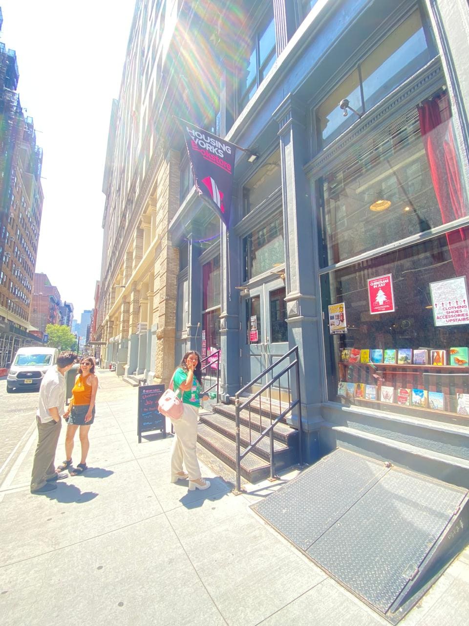 New York - Entrada da Housing Woorks Bookstore - Foto: Caroline Figueiredo