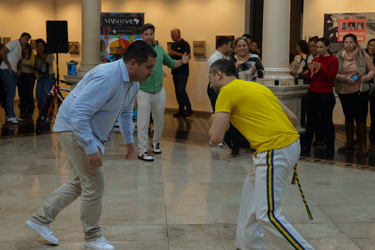 Aula de Capoeira - Foto: divulgação Mais Brasil Viagens 