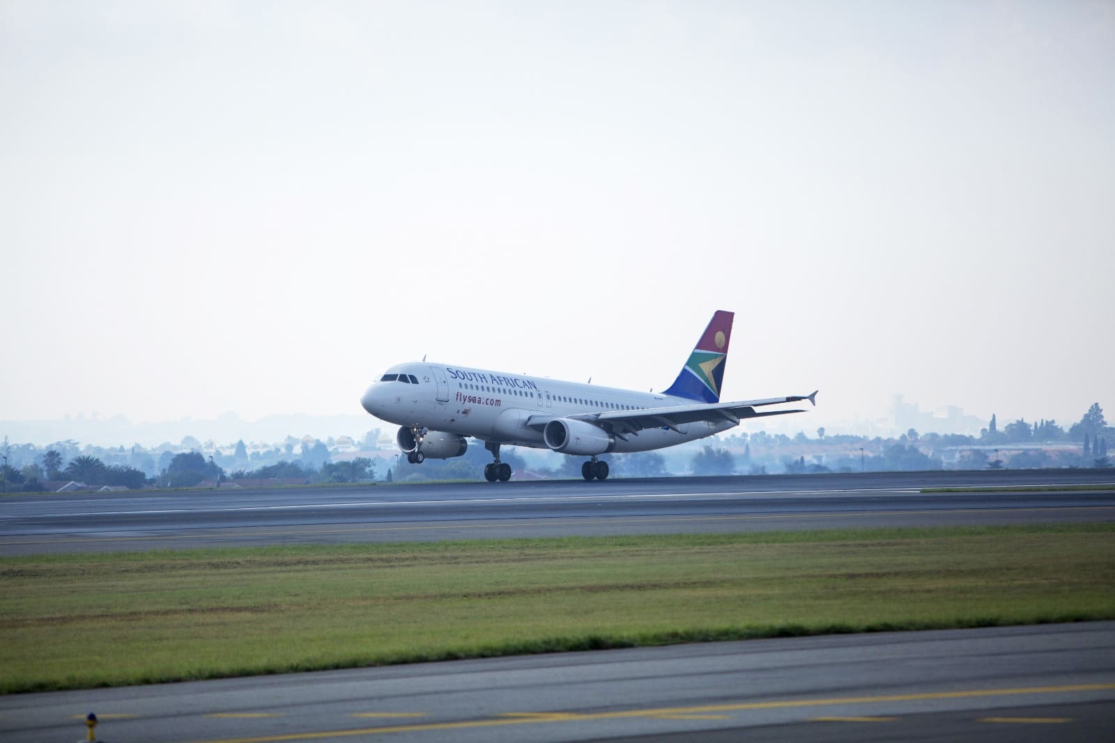 Aeronave da South African Airways - Foto: divulgação