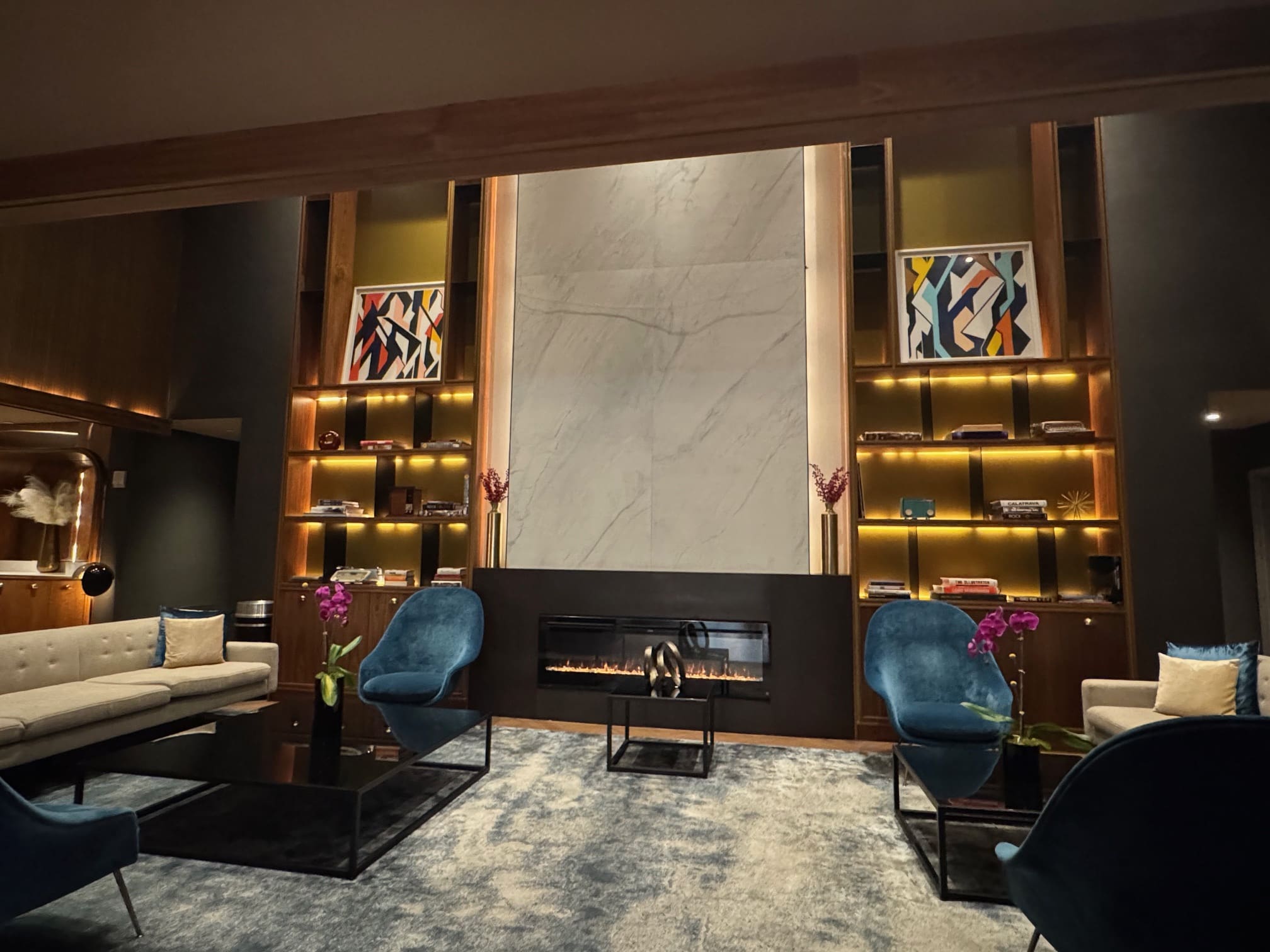 Lobby do NH hotel Collection NY (Foto: Simone Barros)