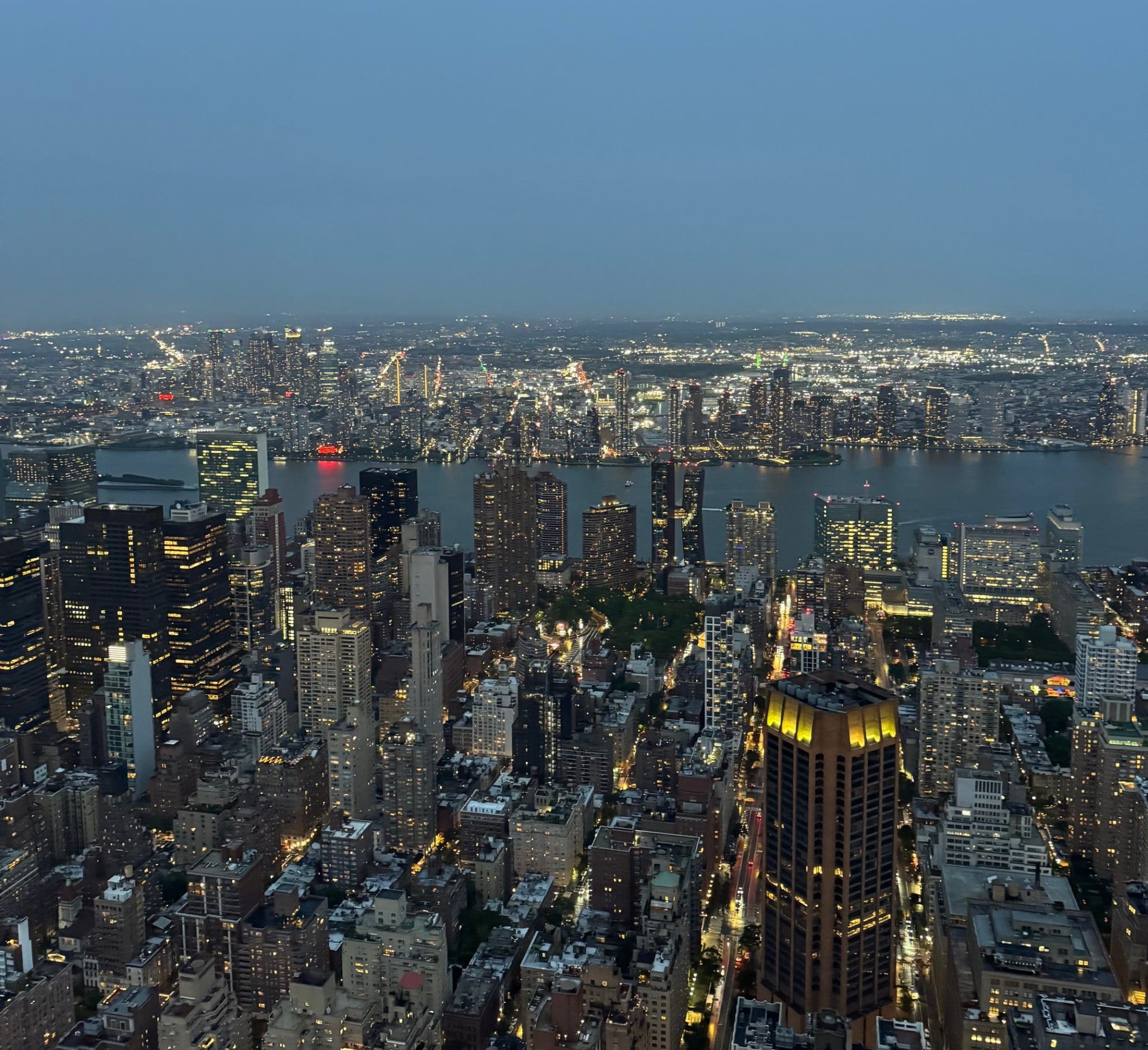 Vista a partir do Empire State (Foto - Simone Barros) Nova York