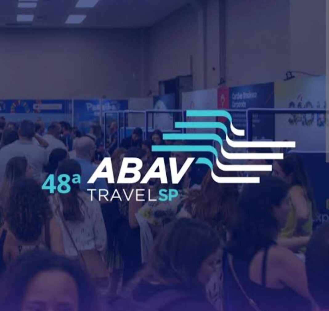 Logotipo oficial da 48ª Abav TravelSP, uma das principais feiras do trade turístico do Interior paulista - Crédito: Divulgação