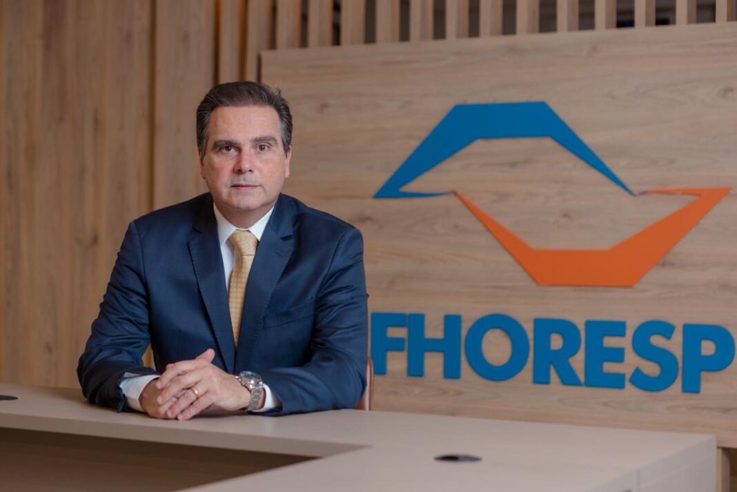Edson Pinto, diretor-executivo da Fhoresp — crédito: divulgação