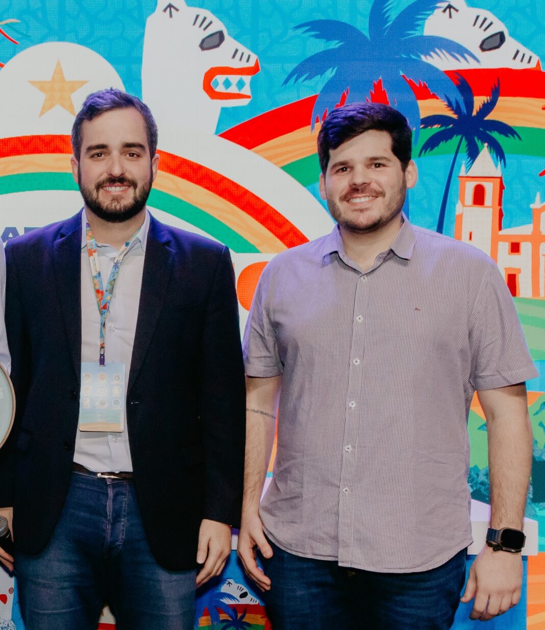 Eduardo Loyo (presidente da Empetur) e Diogo Beltrão (diretor de marketing) - Crédito: Divulgação Empetur