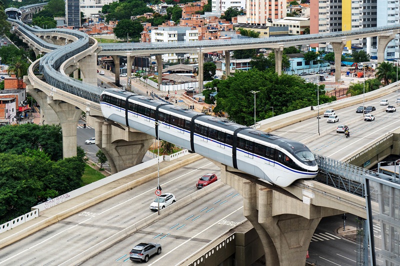 inauguração da Linha 17-Ouro