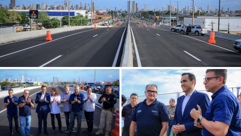 Com investimento de R$ 186 milhões, o conjunto de intervenções é estratégico para melhorar a mobilidade urbana, fortalecer a logística regional e impulsionar o turismo na Paraíba / FOTO: Márcio Ferreira/Ministério dos Transportes