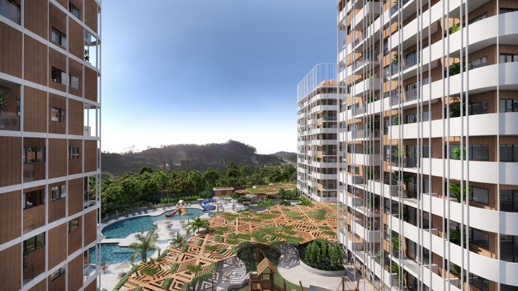 Projeto do Amazon Parques & Resorts aposta em lazer, multipropriedade e turismo familiar próximo ao Beto Carrero World. Crédito: Divulgação