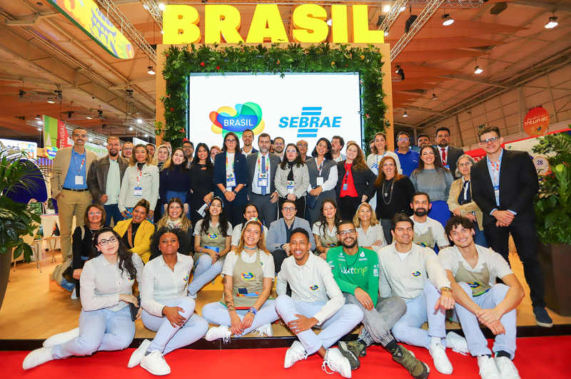 O reconhecimento celebra a participação brasileira na edição, evidenciando a relevância do Brasil para o turismo europeu - - (Foto: Renato Vaz / Embratur)
