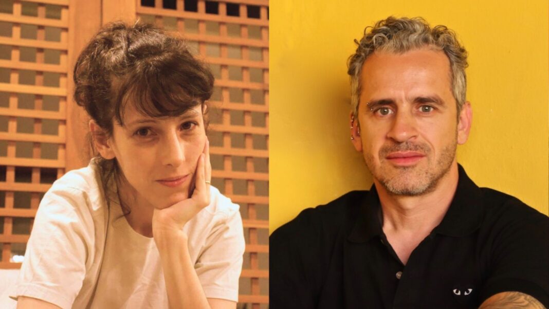 A escritora brasileira Mar Becker e o autor português José Luís Peixoto são os curadores da Casa Portugal na Flip 2026. Crédito: Divulgação.