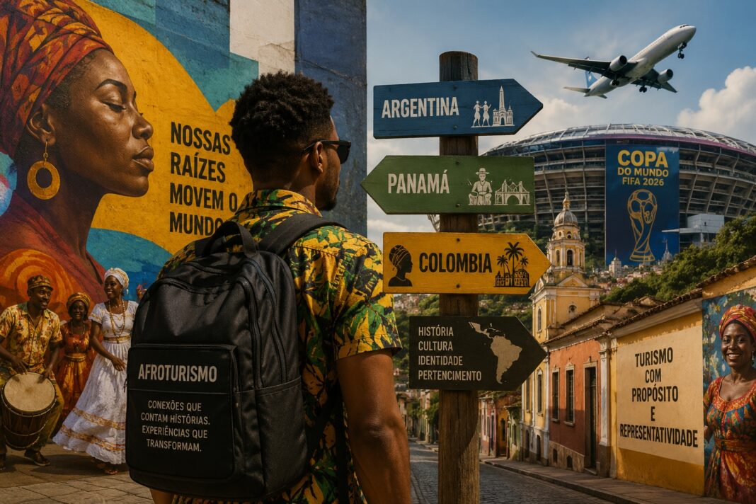 Afroturismo se fortalece com fluxo internacional gerado pela Copa do Mundo - Crédito: doiscesPR