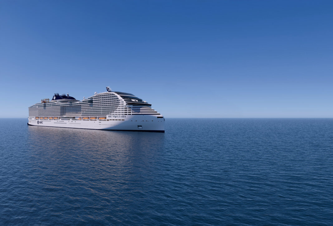 MSC World Asia - Crédito: divulgação MSC MSC World Asia - Crédito: divulgação MSC