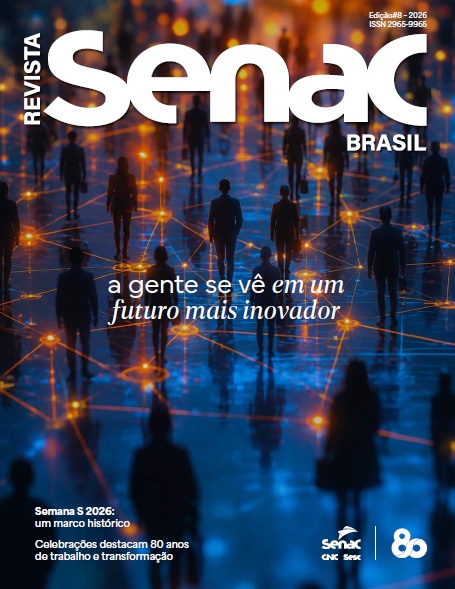 Revista do Senac celebra 80 anos com foco em inovação e turismo - Crédito: divulgação