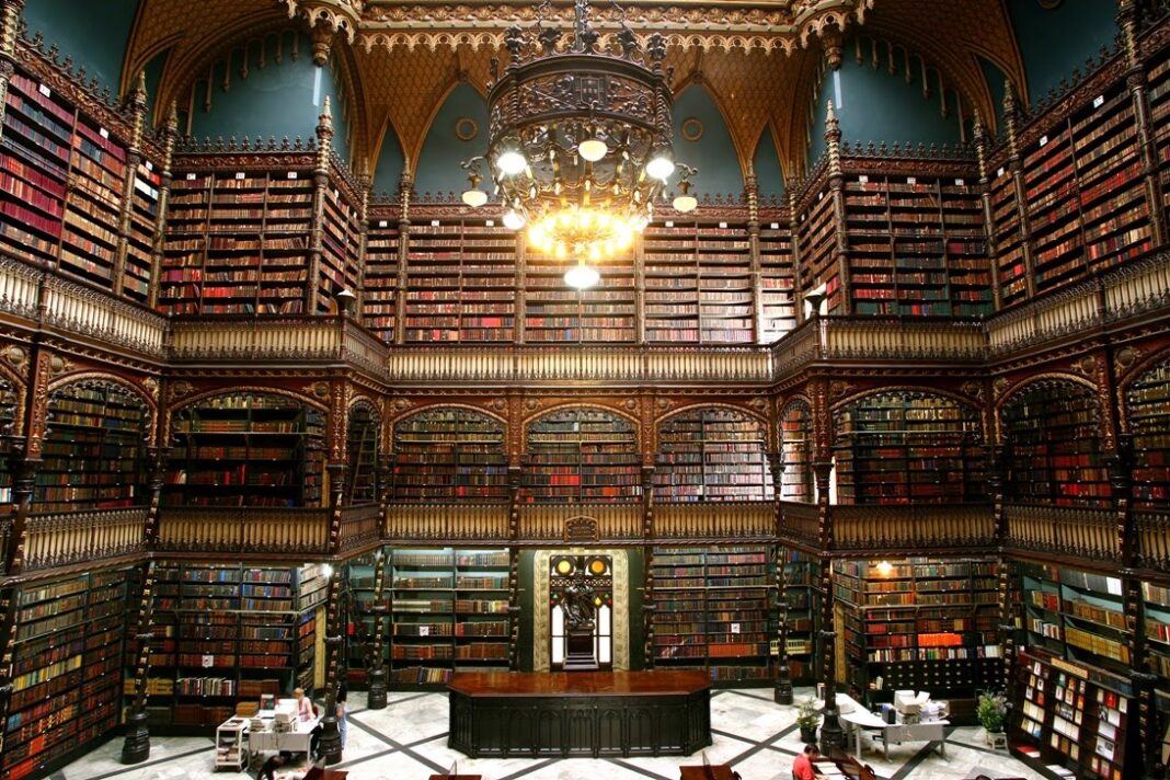 Real Gabinete Português de Leitura - Crédito: FeCortez