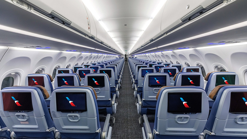 American Airlines modernizará aviões com telas e internet Starlink - Crédito: divulgação American Airlines modernizará aviões com telas e internet Starlink - Crédito: divulgação