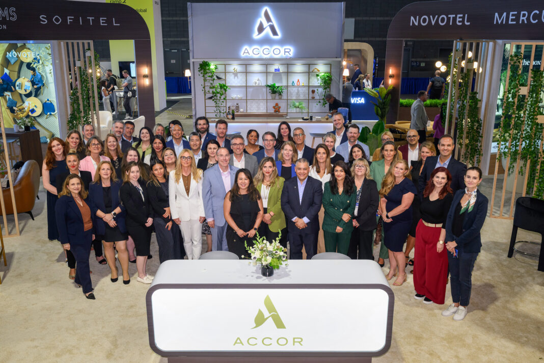 Equipe Accor na GBTA Convention 2026 - Crédito: divulgação