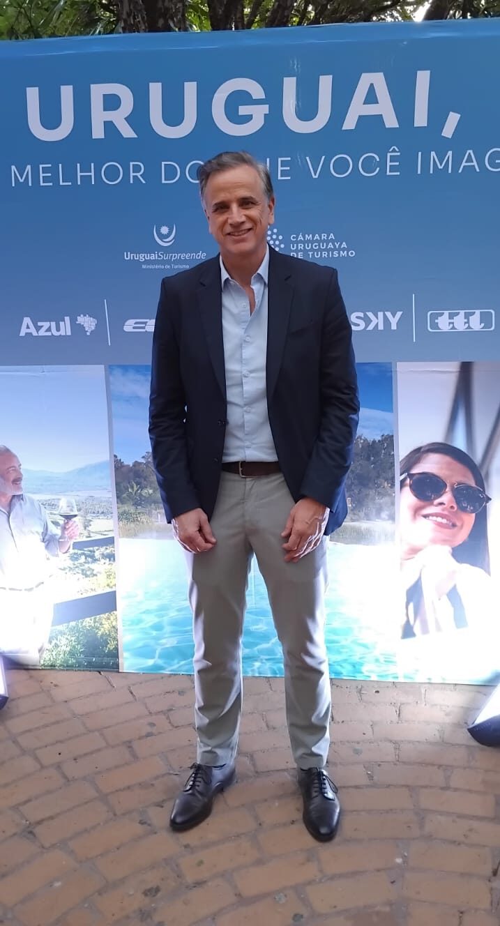 Fernando Tapia - Presidente da Câmara Uruguaia de Turismo (CAMTUR) Fernando Tapia - Presidente da Câmara Uruguaia de Turismo (CAMTUR) - Crédito: Denis Rugeri
