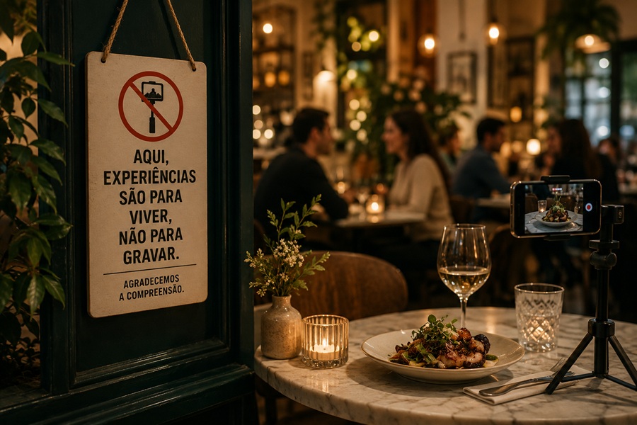 Influenciadores em restaurantes