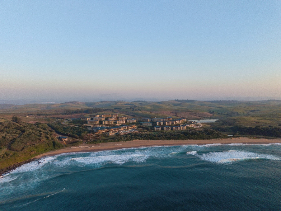 O novo resort é localizado na espetacular Dolphin Coast, ao norte de Durban. Crédito: Divulgação Club Med O novo resort é localizado na espetacular Dolphin Coast, ao norte de Durban. Crédito: Divulgação Club Med