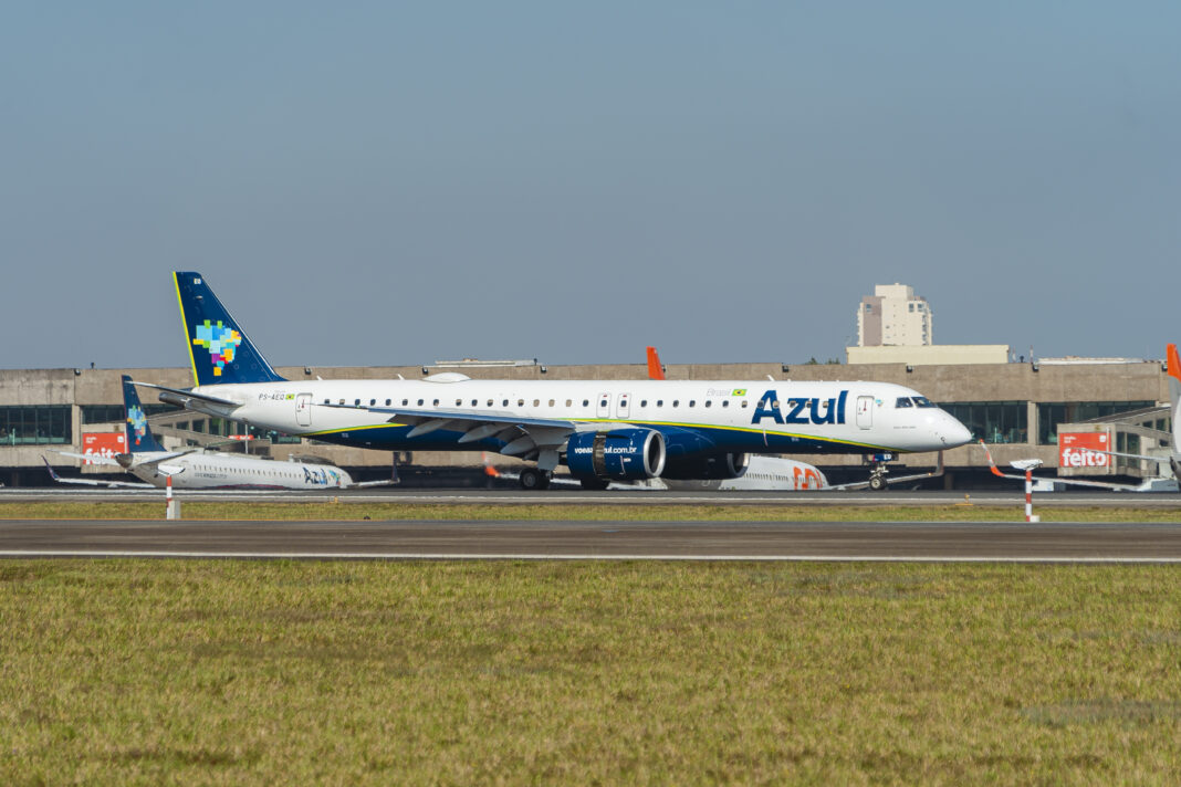 Aeronave da Azul (Crédito: Guilherme Mion/Divulgação) - Azul Viagens