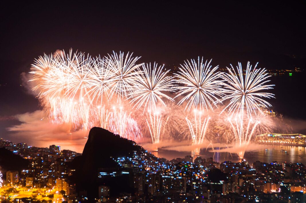 Réveillon na Praia de Copacabana, Rio de Janeiro - Crédito: divulgação MSC
