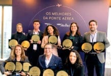 Accor vence em 9 categorias de prêmio da Veja Rio e Veja São Paulo Equipe Accor no evento de premiação “Os Melhores da Ponte Aérea” - Crédito: divulgação