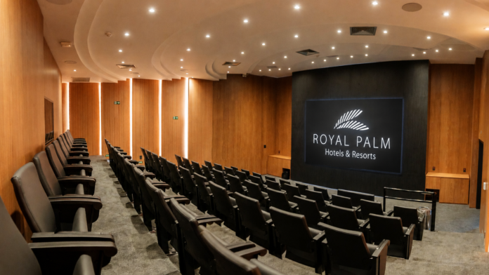 Novo Espaço Lumini do Royal Palm Plaza Resort, em Campinas, conta com painel de LED de 220 polegadas e tecnologia audiovisual de última geração. (Crédito: Divulgação)