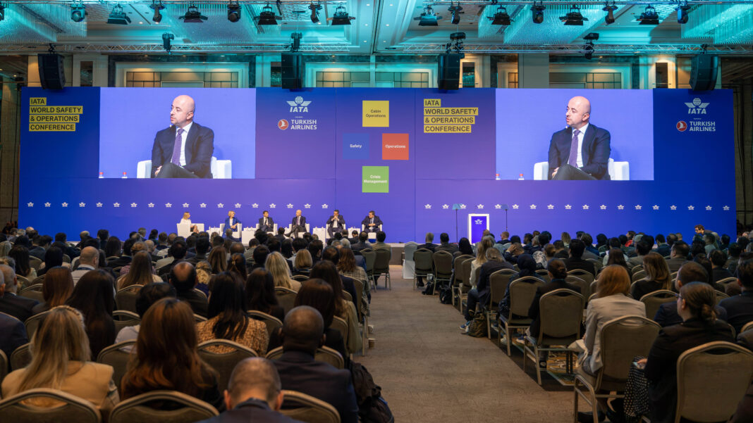 Conferência Mundial de Segurança e Operações da IATA reúne profissionais e lideranças da aviação internacional em Istambul, na Turquia. Crédito: Divulgação/Turkish Airlines